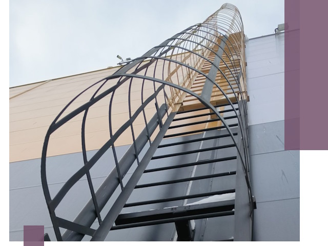 Изготовление и монтаж пожарных лестниц в Березниках профессионально