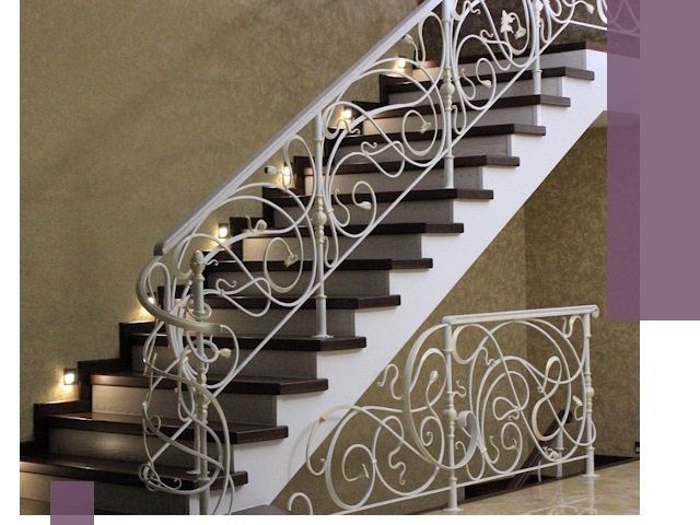 Кованые лестницы под ключ в Березниках — изготовление и монтаж