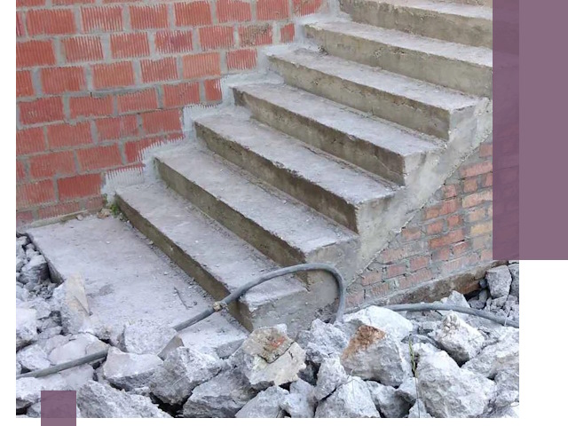 Демонтаж бетонных лестниц в Березниках: быстро и безопасно