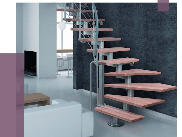 Модульные лестницы в Березниках от 16993 руб. — купить в ПРОЛЁТ-Брз