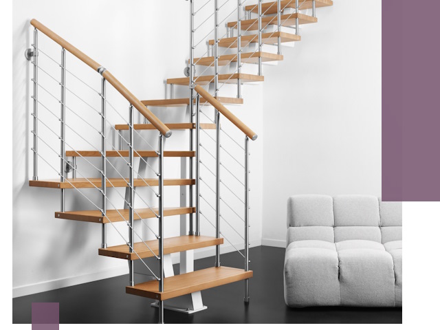 Модульные лестницы под ключ в Березниках — монтаж и изготовление