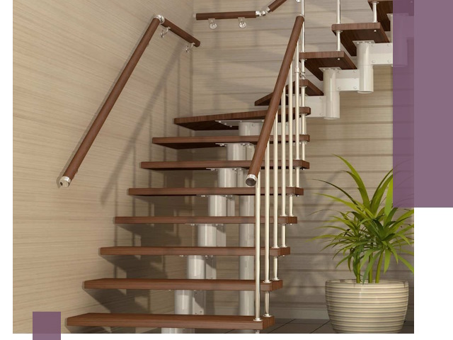 Изготовление модульных лестниц под ключ в Березниках