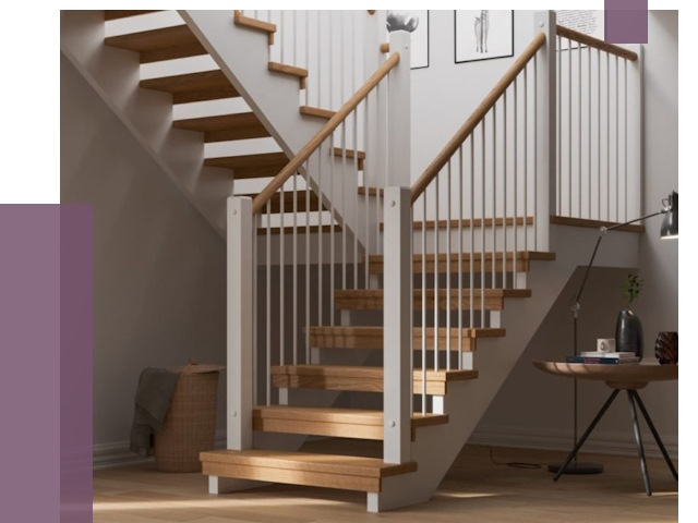 Маршевые лестницы в Березниках от 38364 руб. — монтаж | ПРОЛЁТ-Брз