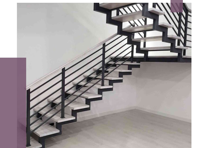 Лестницы на металлокаркасе под ключ в Березниках от 12874 руб. | ПРОЛЁТ-Брз