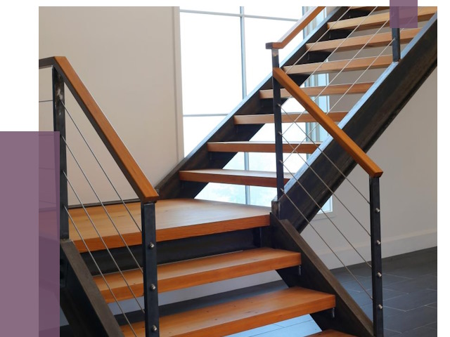 Изготовление лестниц на металлокаркасе в Березниках от 19053 руб. | ПРОЛЁТ-Брз