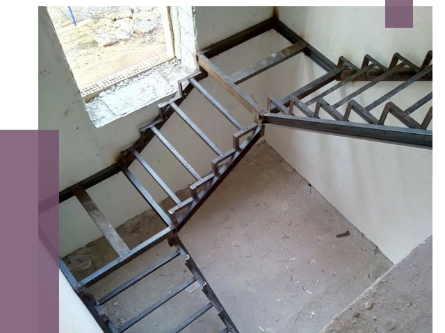 Монтаж лестниц на металлокаркасе в Березниках от 12874 руб. — ПРОЛЁТ-Брз