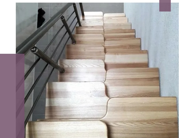 Лестницы гусиный шаг в Березниках от 13131 руб. под ключ | ПРОЛЁТ-Брз