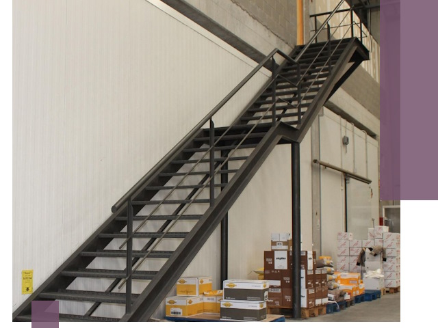Лестницы для производства в Березниках — изготовление и монтаж