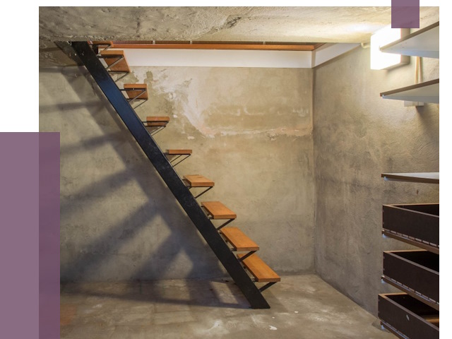 Лестницы в подвал в Березниках от 13234 руб. — монтаж | ПРОЛЁТ-Брз