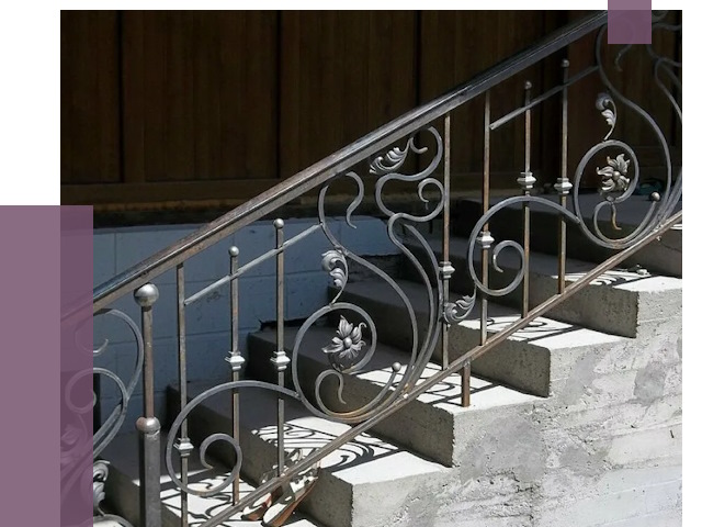 Кованые перила в Березниках от 8754 руб. под ключ — качество от ПРОЛЁТ-Брз