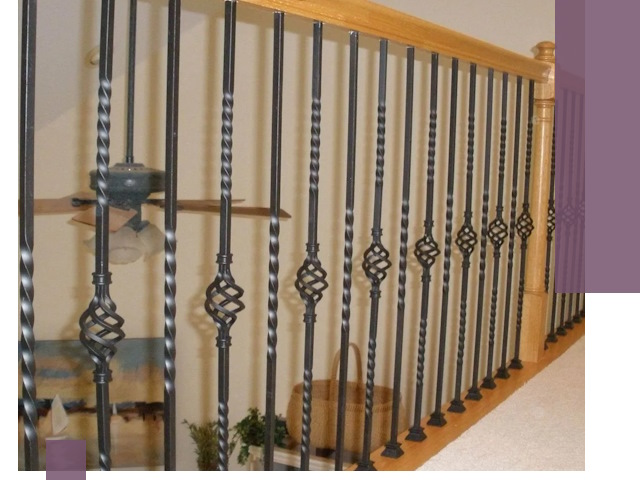 Изготовление и монтаж кованных перил в Березниках под ключ