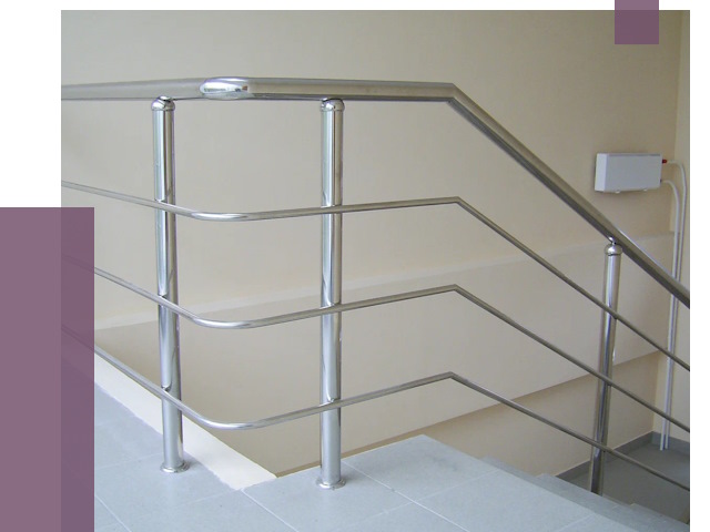 Алюминиевые перила в Березниках от 6385 руб. под ключ | ПРОЛЁТ-Брз