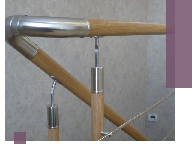 Комбинированные перила на заказ в Березниках — монтаж и производство