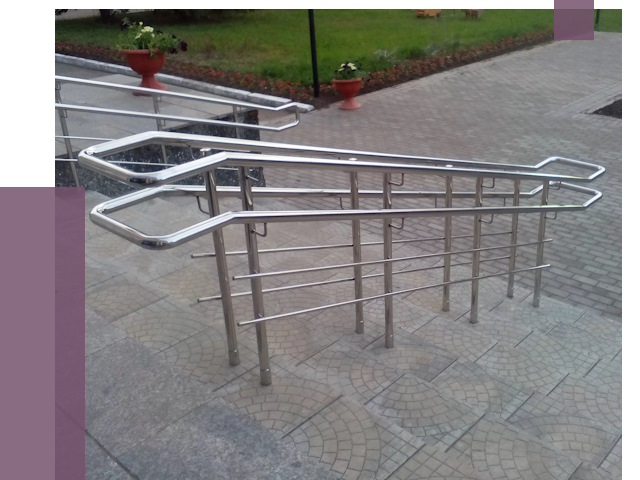 Перила для инвалидов в Березниках от 7642 руб. под ключ | ПРОЛЁТ-Брз