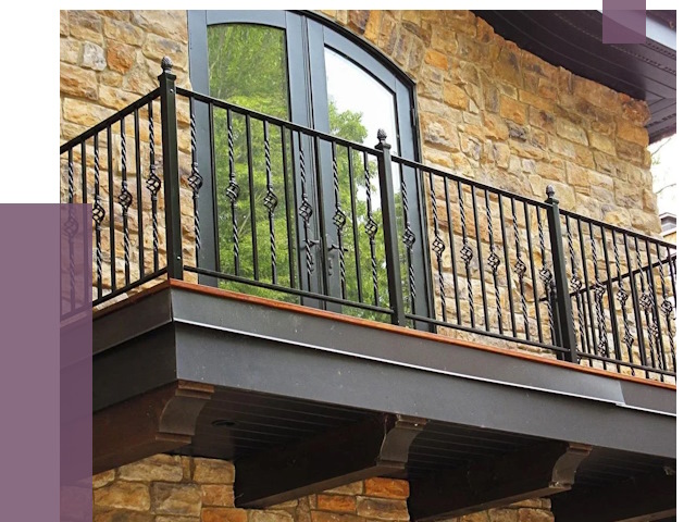 Балконные ограждения в Березниках от 8085 руб. — купить | ПРОЛЁТ-Брз