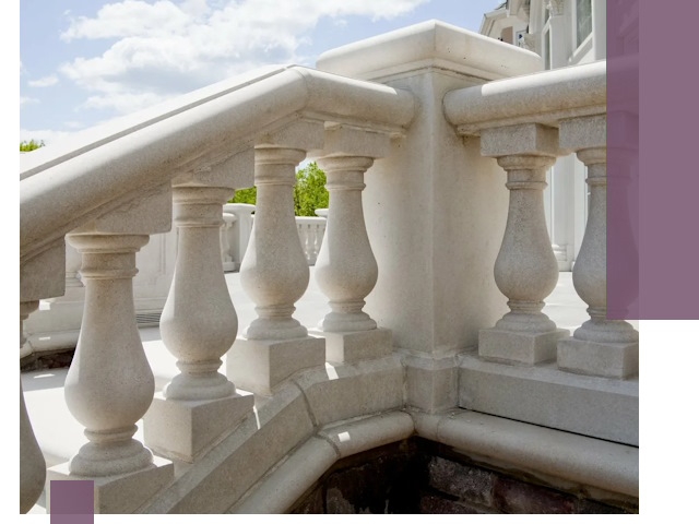 Балюстрады из металла и камня под ключ в Березниках