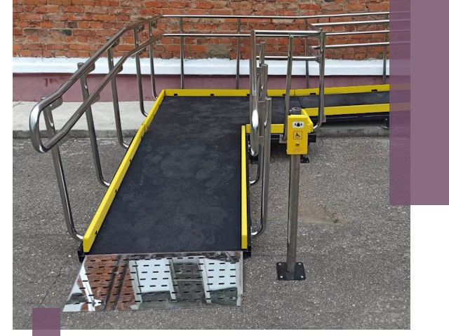 Изготовление наклонных пандусов для инвалидов в Березниках