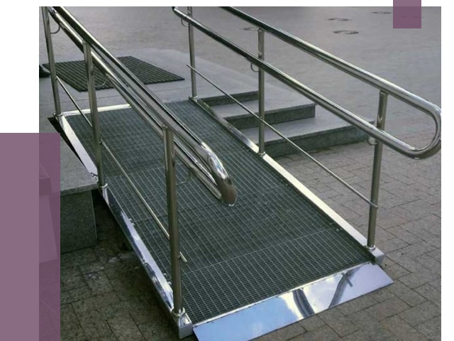 Монтаж пандусов для инвалидов в Березниках от 8672 руб. под ключ | ПРОЛЁТ-Брз