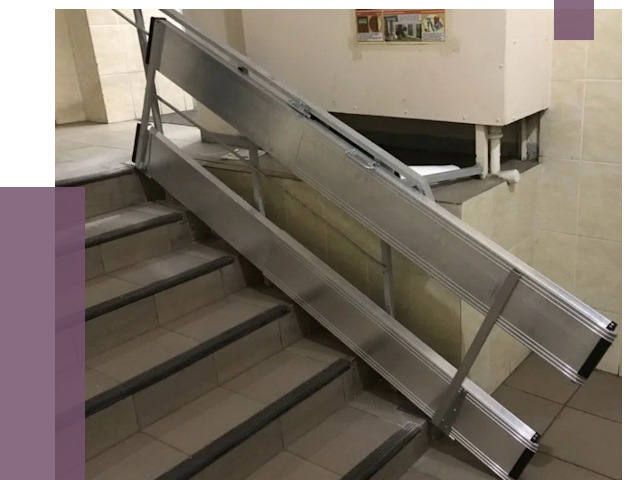 Откидные пандусы в Березниках от 6694 руб. — купить | ПРОЛЁТ-Брз