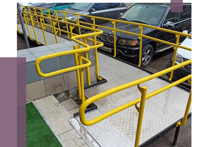 Стационарные пандусы в Березниках от 12359 руб. | ПРОЛЁТ-Брз