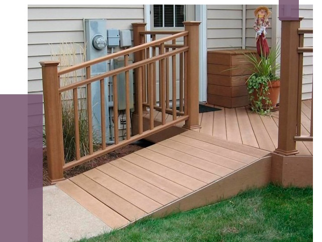 Пандус на крыльцо в Березниках под ключ от 7827 руб. 