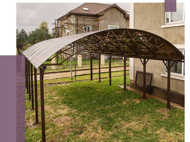 Демонтаж навесов в Березниках от 4635 руб. — разборка и вывоз | ПРОЛЁТ-Брз