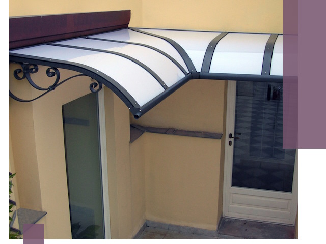 Монтаж козырьков любой сложности в Березниках под ключ