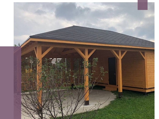 Навесы под ключ в Березниках от 48663 руб.  | ПРОЛЁТ-Брз