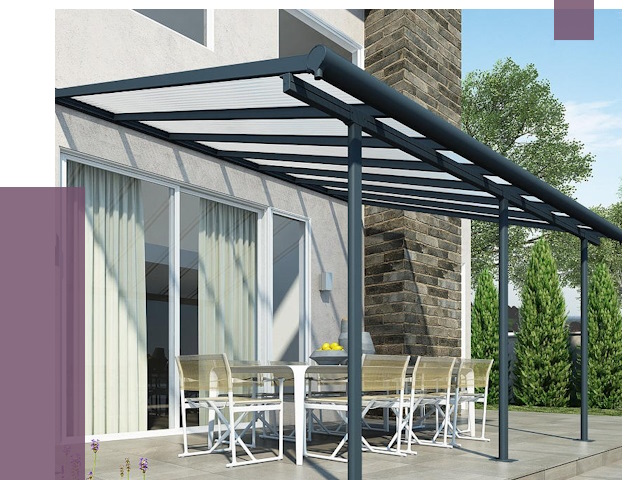 Навесы пристенные в Березниках от 9166 руб. — монтаж и установка | ПРОЛЁТ-Брз