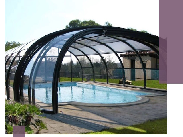 Навесы для бассейна в Березниках: изготовление и монтаж под ключ