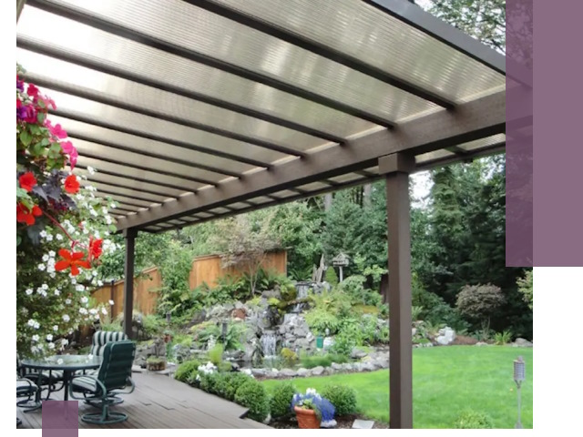 Навесы из поликарбоната под ключ в Березниках быстро и надёжно