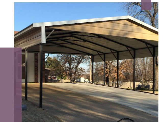 Двускатные навесы в Березниках от 8085 руб.  | ПРОЛЁТ-Брз