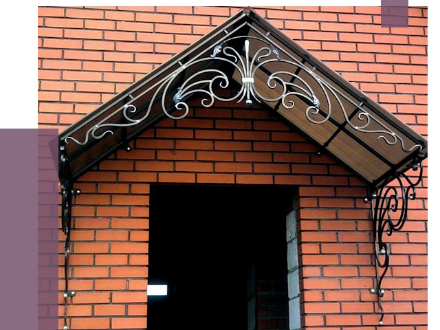 Металлические козырьки в Березниках от 10762 руб. 