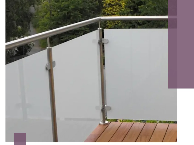 Алюминиевые парапеты для балконов и террас в Березниках