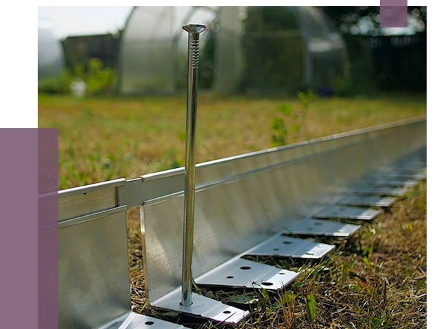 Металлические бордюры для газона в Березниках от 4326 руб. | ПРОЛЁТ-Брз