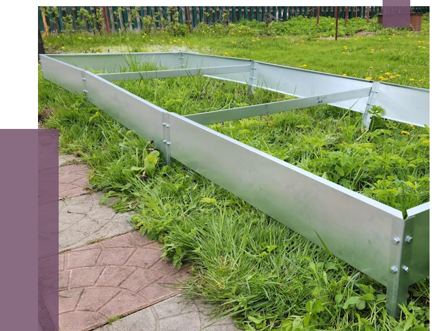 Металлические бордюры для грядок в Березниках от 1802 руб. 