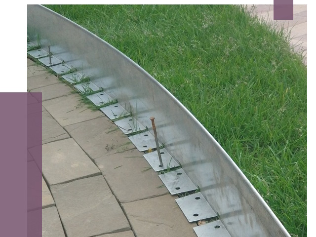 Металлические бордюры для тротуаров в Березниках от 8754 руб.