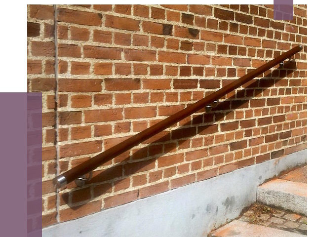 Изготовление пристенных поручней в Березниках от 4480 руб. — ПРОЛЁТ-Брз