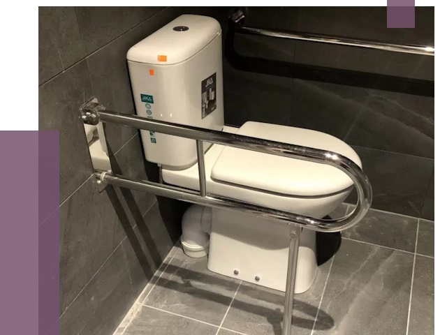 Поручни для санузлов в Березниках от 4326 руб.  | ПРОЛЁТ-Брз