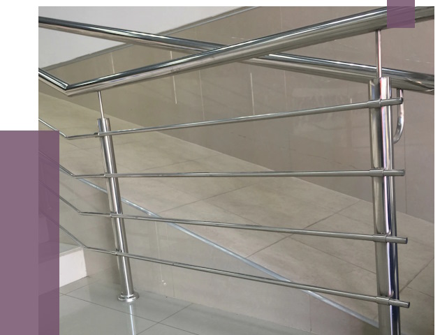 Изготовление поручней из нержавеющей стали в Березниках